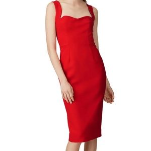 Victoria Beckham Curve Cami Sheath Dress size 4